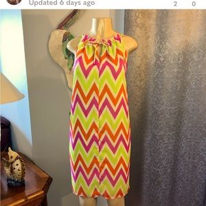 TACERA HALTER DRESS SZ XLG